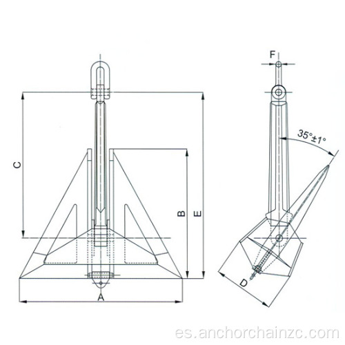 Precio barato para botes Anchor / Delta Anchor